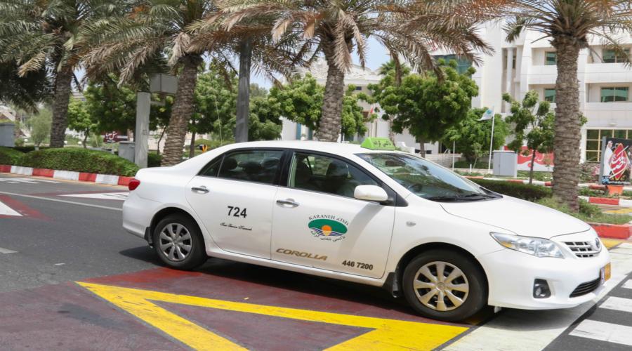 تاکسی سفید در کیش