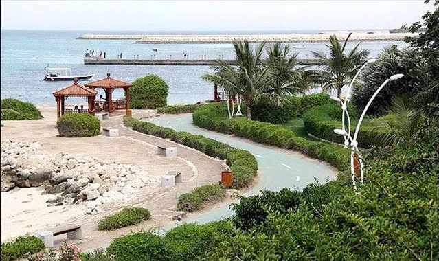 سواحل جزیره کیش مکانی برای دست یافتن به آرامش