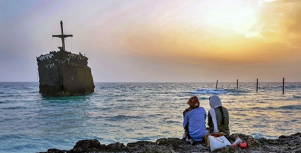 سواحل جزیره کیش مکانی برای دست یافتن به آرامش