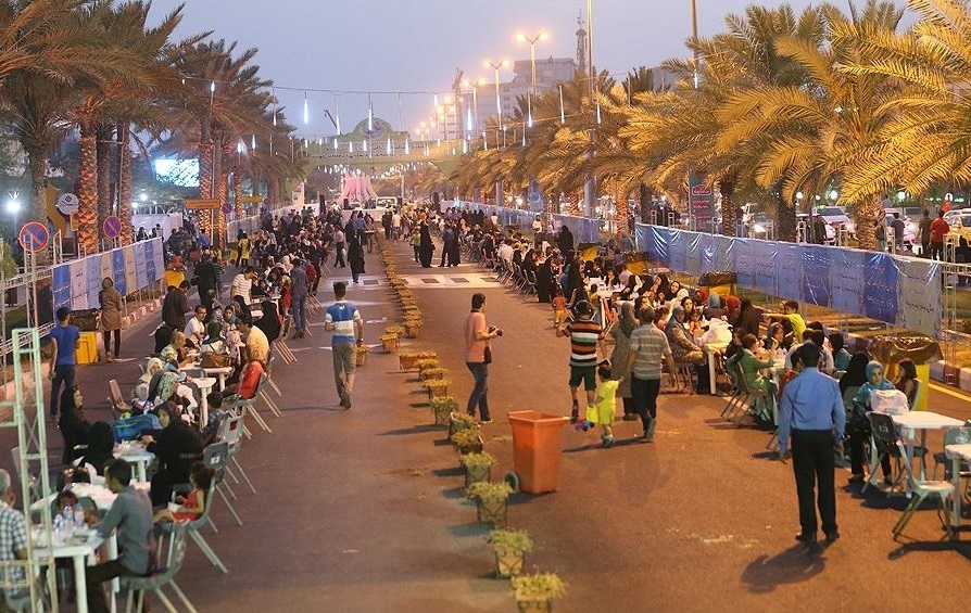 افطاری جزیره کیش